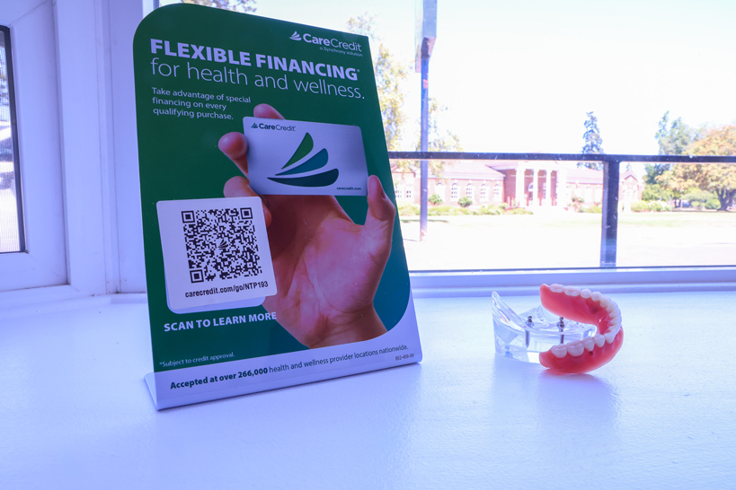 Care credit financing available for all oral orthotic patients.
